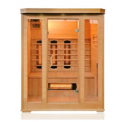 China Best price computer control panel high quality glass hemlock heater indoor dry sauna room for sale for sale