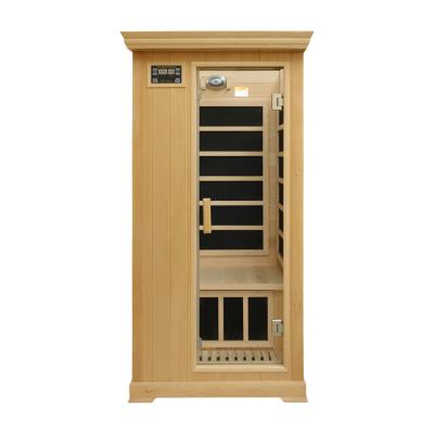 China Computer Control Panel Good Quality Cheap Price Far Infrared Sauna Room For Home Use for sale