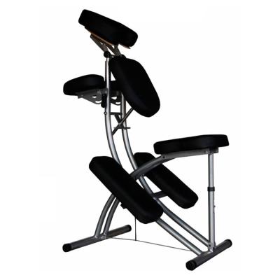 China New Design Best Quality Modern Aluminum Acupuncture Tattoo Scraping Folding Massage Chair for sale