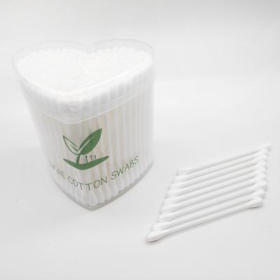 China Personal Care 200pcs 7CM Stick Q-tips Plastic Cotton Pad Cleansing Sticks iqos for sale