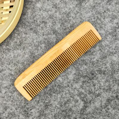 China Wholesale Home Hotel Travel Bamboo Wooden Fine Tooth Combs Small Straight Hair Bamboo Mini Comb for sale