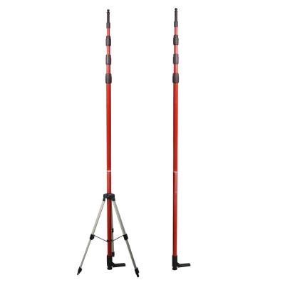 China Aluminum Tripod Survey Equipment Telescopic Rod For Measurement for sale