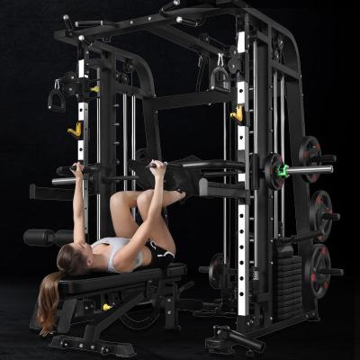 China Smiths Machine Personal Trainer Commercial Multifunctional Commercial Gym Equipment with Bench Weight Stack for sale