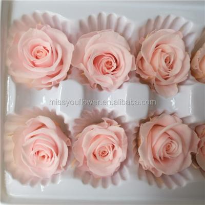 China Home decoration natural preserved flowers preserverd rose heads 3-4cm from Kunming for sale