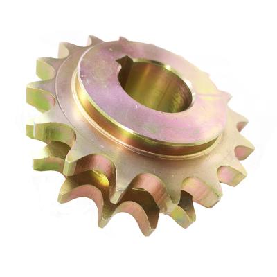 China 2020 Transmission Machine Ware Best High Hardness C45# Pitch Roller Steel Chain Sprocket High Double for sale