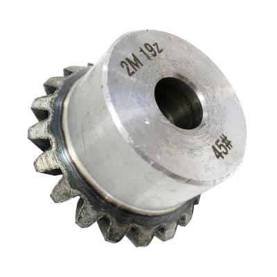 China 2020 C45# High Quality Standard Steel High Quality Transmission Machine DC Motor 10teeth Pinion for sale