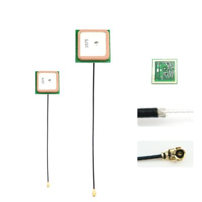 China GPS/GLONASS/COMPASS Patch Antenna Frequency Range 1575.42Mhz GPS Ceramic Antenna for sale