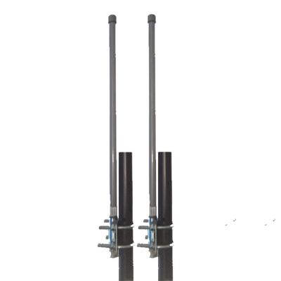 China Hot Selling Optional Advanced High Gain Base Fiberglass Design Station Antenna 6dbi 8.5dbi 10dbi 12dbi 868MHz 915MHz Outdoor Antenna for sale