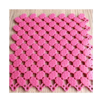 China Oriental Design Bath Mat Dust Proof Solid Color Floor High Quality Waterproof Mat for sale