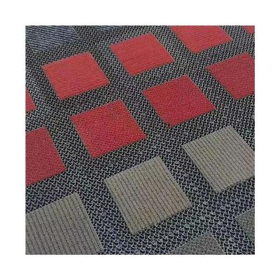 China New Oriental Design Anti-wrinkle 9300 Floor Mat Solid Color Floor Listing Hollow Mat for sale