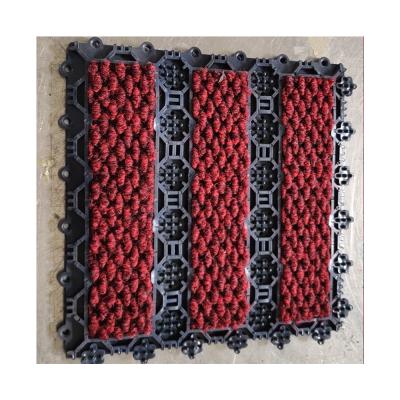 China Oriental Design Hot Selling Waterproof Three Covers Delight Carpet Solid Color Floor Mat for sale