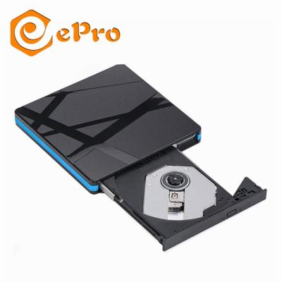 China External ePro EDD14 Brushed External USB3.0 DVD RW CD/DVD Drive player&Rewriter with CE Certificate for sale