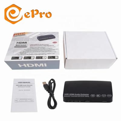 China Spdif Audio Splitter Switch Converter HDTV Optical Toslink RCA L/R Digital HDTV Video To Audio Adapter For Computer HDCN0052M1 for sale