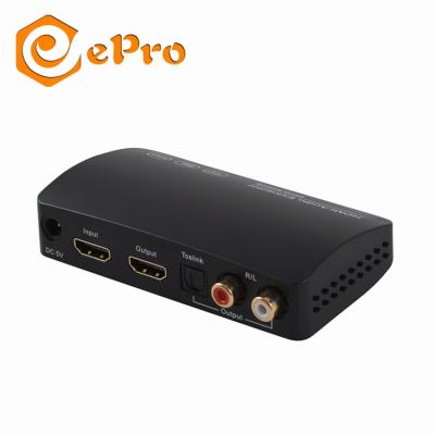 China OEM/ODM ePro HDCN0029M1 1.4 HDTV 1X 2 Splitter With Audio Extractor Toslink Port HDTV 1 IN 2 OUT 4K/30HZ HDCN0029M1 for sale