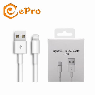 China Hot Selling Mobile Phone 1m/2m 10w Mobile Phone Smart Data Cable Fast Charging For iPhone Charger USB CABLE for sale