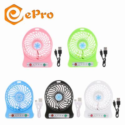 China Car ePro USB Portable Fan M3 Mini Fans With Base 3 Speed ​​Design Mini Multifunctional Fan for sale