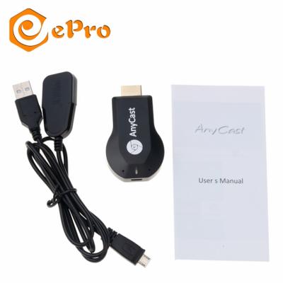 China Hot sale top quality ePro support OEM/ODM anycast m2 plus miracast tv dongle microcast m2 plus wireless display for sale