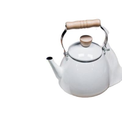 China Viable high quality teapot Korea Japan South America 1.5L 2L 2.5L 3L enamel cookware tea kettle for sale