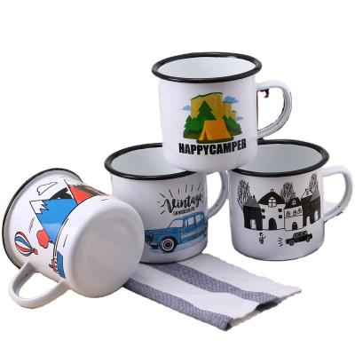 China Viable Enamel Personalized Mugs for sale