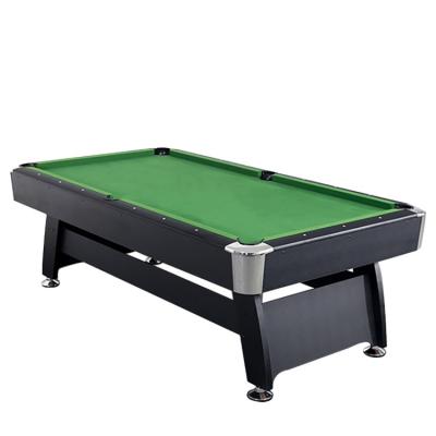 China Classic Angle aluminum carom+leather 7/8/9 snooker pool table snooker pool table leg with ball return for sale