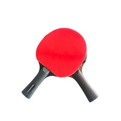 China Hot Selling Chinese Wooden +Rubber Nai Pin Table Tennis Racket Bats for sale