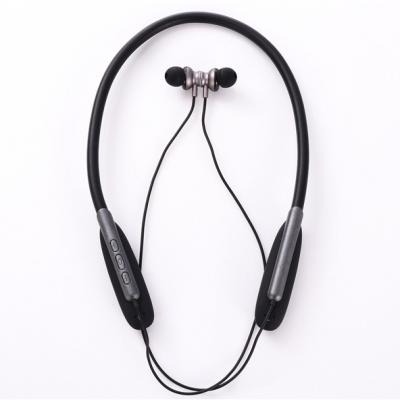 China Neckband BT Version 5.0 Flexible Over-The-Neck Earphone Waterproof Wireless Headset With Microphone Stereo Music For Sports for sale