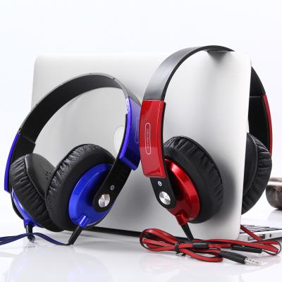 China Headphone Factory Wired Handsfree Earphone With Mic Computer Stereo Headset ANC Colorful Headband Earphone for sale