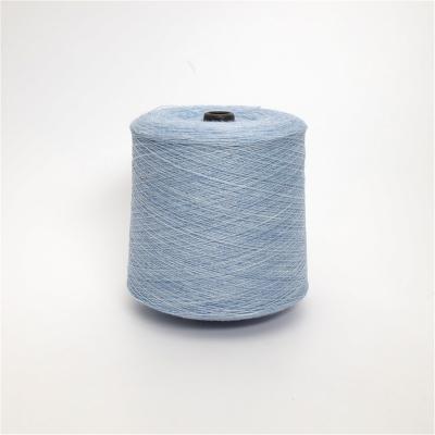 China High Stain 16Nm/1 20% Tenacity Blue Cold-resistant Wool Soil Sewing Thread Knitted Weaving Yarns From China for sale