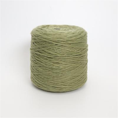 China AHEAD High Tenacity Dyed Apple Green Smooth Soft Fluffy Yarn Hand Knitting Sewing Knitting Made in China for sale