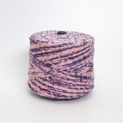 China Multicolor High Tenacity High Tenacity Space Dyed China Woven Fancy Yarn Acrylic Super Smooth Twisted Yarn for sale