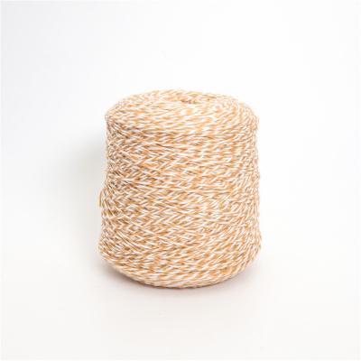 China White&Camel Fancy Yarn Acrylic High Tenacity Cold-Resistant Soft Dyed Acrylic Cone 100 Bulk Made In China for sale