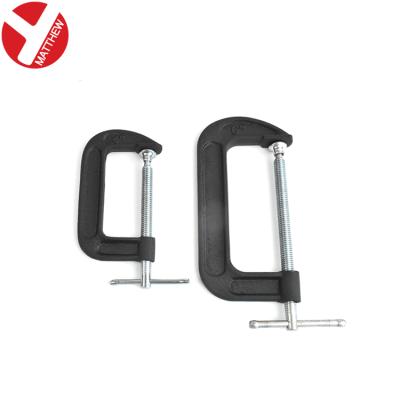 China Heavy Duty Assembly Cast Iron C Clamp For Welding for sale