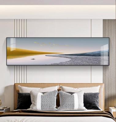 China Modern simple bedside painting Nordic landscape bedroom room decoration painting for sale