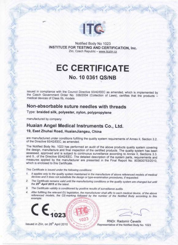 CE - Huaian Haoyang International Trading Co.,Ltd