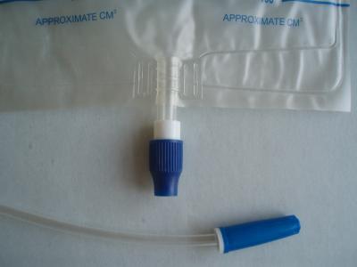 China disposable drainage bag, adult urine bag, Screw valve 2000ml for sale