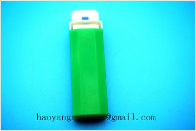 China Blood sugar testing 26G green color safety blood lancets PA type for sale