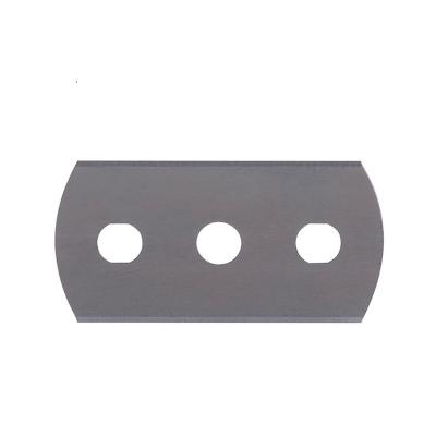 China Tungsten steel three-hole blade 60x22x0.2 cutting film three-hole blade for sale