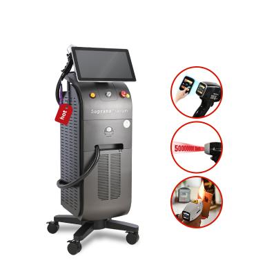 China Original Korea Alma Laser Soprano Titanium 2 Handle Hair Removal Maker Machine 1600w Weifang Dual Wavelength Original Triple Laser Hair Removal for sale