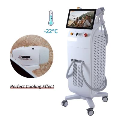 China Hair Removal 1600 1200 Hair Removal Machines Soprano Ice Platinum Laser 755nm 808nm 1064nm Hair Removal Machines for sale