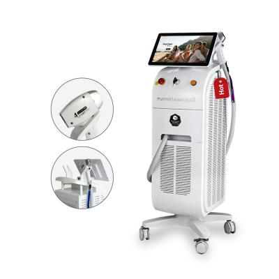 China Hair Removal Alma Soprano Ice Tlatinum Hair Removal Diode Laser 2022 755 808 1064 Laser Hair Removal Machine 808 Diode Laser Factory Price for sale