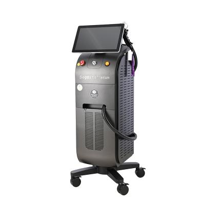 China Hair Removal Best Selling 2021 In USA Permanent Hair Removal Alexandrite Laser 3 Wavelength 808 Diode Laser Hair Removal Machine for sale