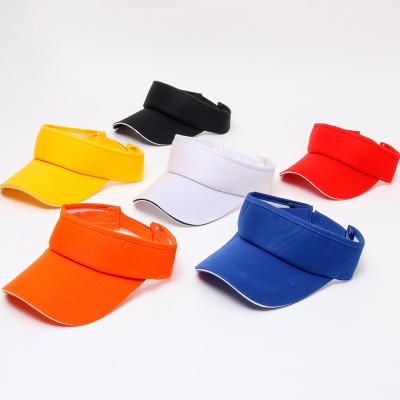 China Customized JOINT Logo Sun Visor Sports Quick Dry Sports Empty Top Hats for sale