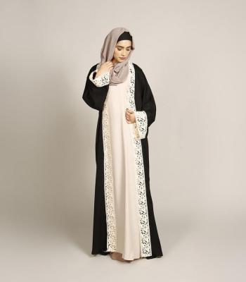 China OEM Feature Big Abaya Girls Optional Wide Open Abaya Fashionable Modern Islamic Belt 2020 Clothing for sale