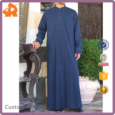 China Casual Islamic Men's Clothing New Style Formal Muslim Dress For Men Abaya Kaftan for sale