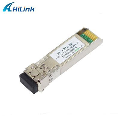 China Bidi 20km 10G SFP+ Transceiver Tx1270nm / Rx1330nm SFP+ Fiber Optical Module for sale