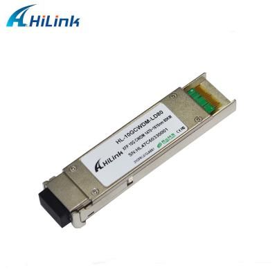 China Hilink CWDM XFP 10 de Zendontvanger1470-1610nm XFP Zr 80KM SMF Dubbele LC van Gigbit Ethernet Te koop