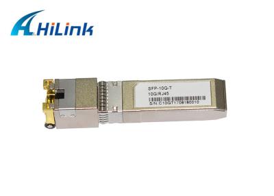 China SFP-10G-T To RJ45 80M Copper SFP+ Modules Compatible For Cisco Mikrotik Ubiquiti for sale