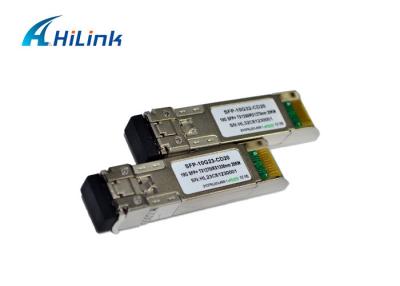 China Professional Hot Pluggable SFP+ Transceiver Module 0 - 70℃ Operating Temperature for sale