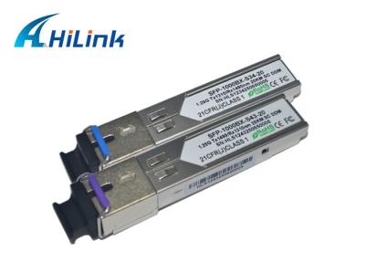 China TX1490 / RX1310nm Fibre SFP Module HP Huawei Juniper Compatible Low Power Dissipation for sale