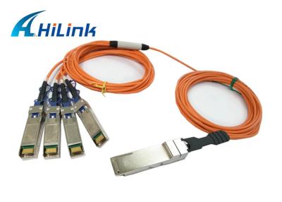 Cina Marca economizzatrice d'energia ottica Pluggable calda del cavo QSFP-4X10G-AOC2M Hilink di QSFP in vendita